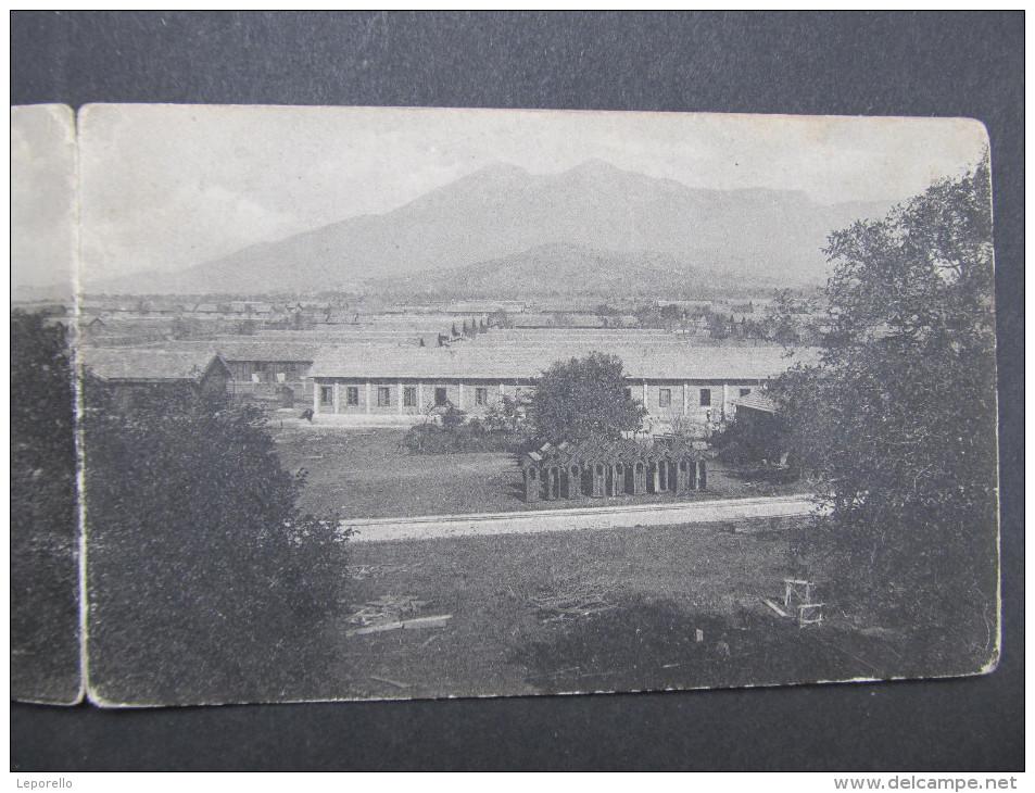 AK AVEZZANO Panorama Del Campo Di Contrentrazione Dei Prigiogneri Klappkarte  Ca.1920/// D*18772 - Avezzano