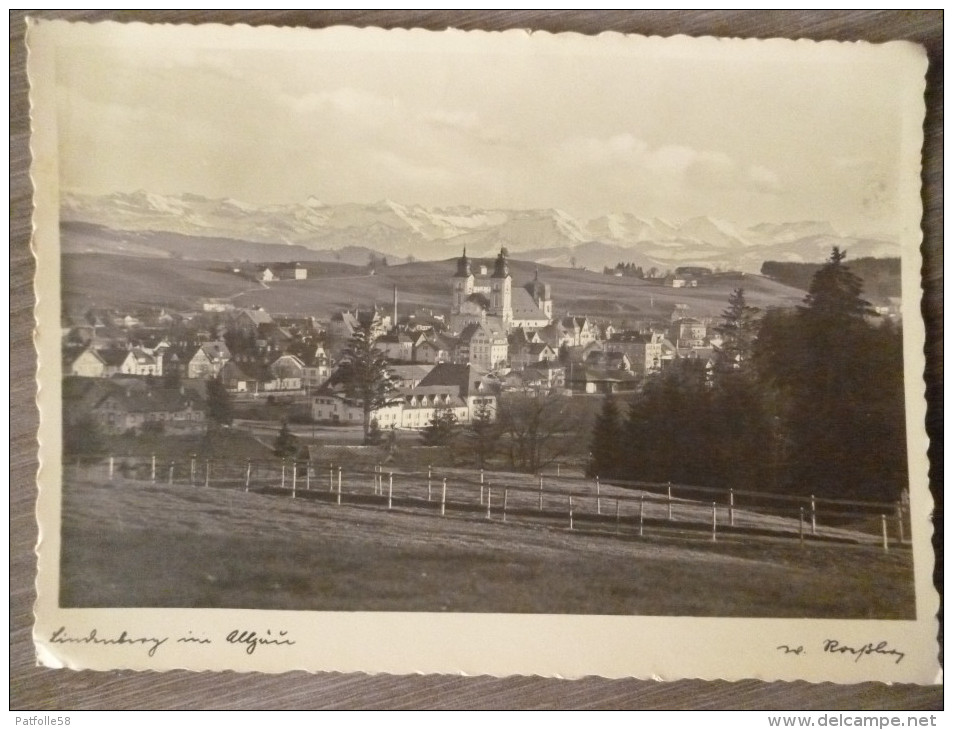 ALLEMAGNE.LINDENBERG.VUE GENERALE.PHOTO VERITABLE.NON CIRCULE.TBE. - Lindenberg I. Allg.