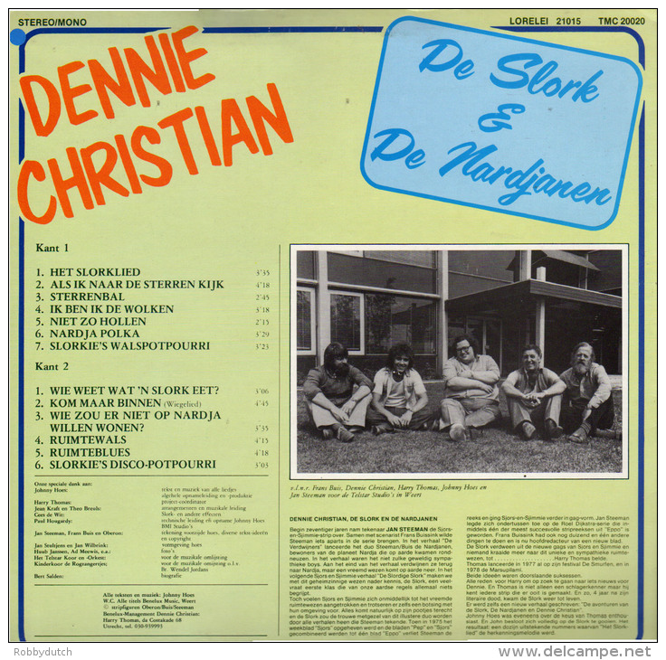 * LP *  DENNIE CHRISTIAN - DE SLORK &amp; DE NARDJANEN (Holland 1979 EX!!!) - Kinderen