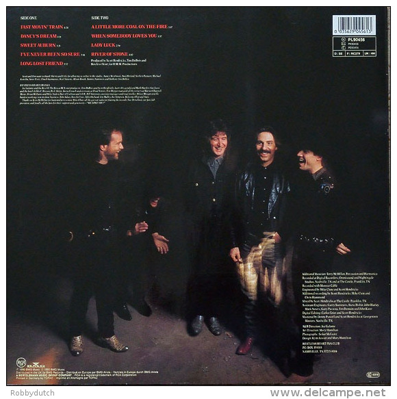 * LP *  RESTLESS HEART - FAST MOVIN' TRAIN (Germany 1990 EX-!!!) - Country En Folk