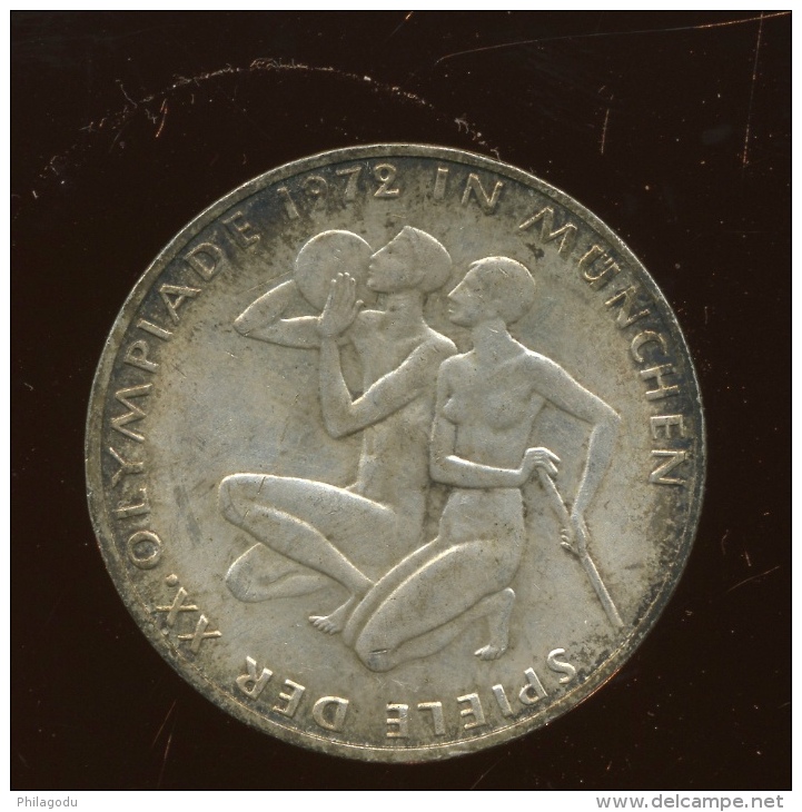 10 DM Argent   Silber   Olympique 1972 - Autres & Non Classés