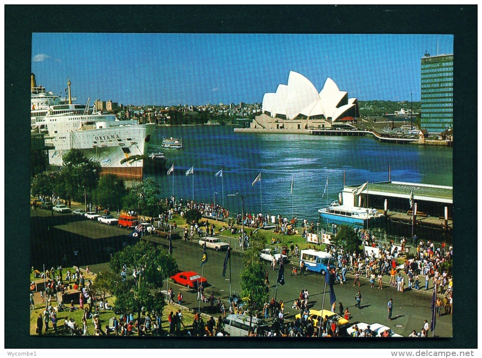 AUSTRALIA  -  Sydney  Circular Quay  Unused Postcard - Sydney