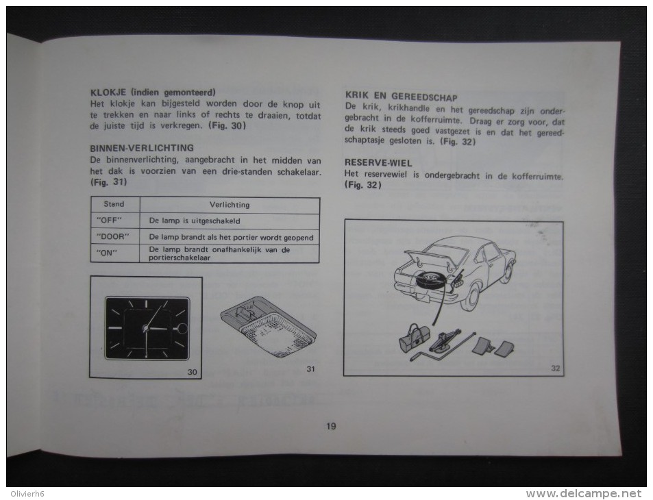 VP INSTRUKTIE BOEKJE (M1603) MAZDA 818 (5 Vues) Livre D'instruction De La Mazda 818 1983 - Transportmiddelen