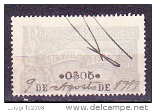 ESTAMPILHA FISCAL - 0$05 .. 1919 - Usati