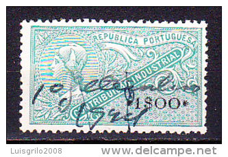 CONTRIBUIÇÃO INDUSTRIAL - 1$00 Verde Claro - Used Stamps