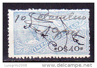 IMPOSTO DO SELO - 0$40  Azul Claro - Used Stamps
