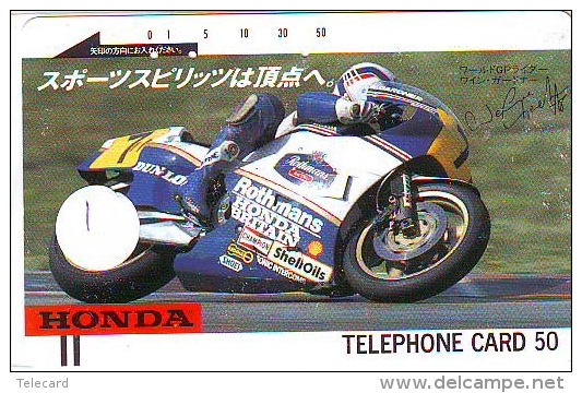 MOTOR HONDA Telefoonkarte Japan (1) - Motos