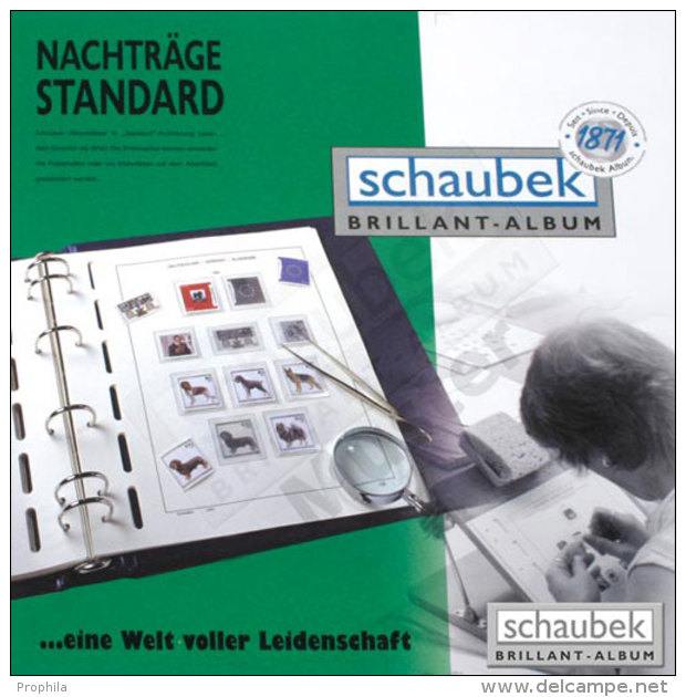 Schaubek 861K15N Nachtrag UN-Genf 2015 Standard - Kleinbogen - Vordruckblätter