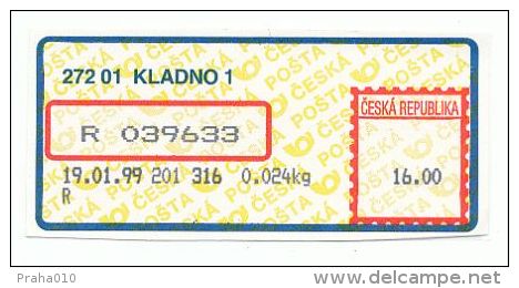 Czech Rep. / APOST (1999) 272 01 KLADNO 1 (A02453) - Other & Unclassified