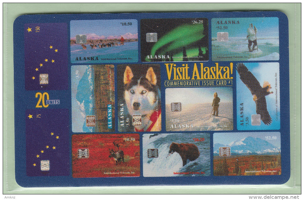 USA - Alaska - 1994 20u Montage Of Phonecards - ASK-12 - Mint - Schede A Pulce