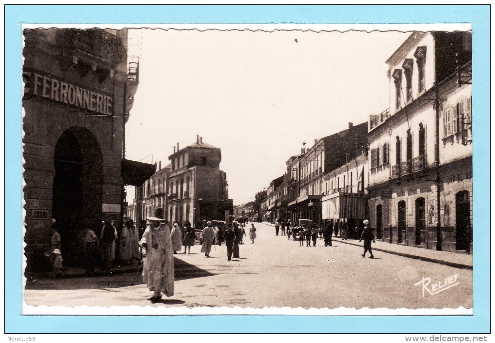 TIARET 1948 -- Rues BUGEAUD Et CAMBON - CPSM - Tiaret