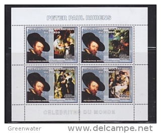 Congo 2006 Peter Paul Rubens M/s PERFORATED ** Mnh (26941) - Nuevos