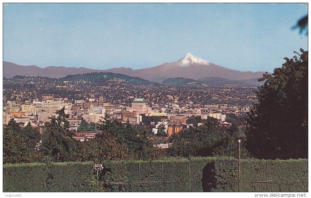 PORTLAND,OREGON AND MT.HOODPOSTCARD FOR COLLECTION,14X9,UNUSED,SUA. - Portland