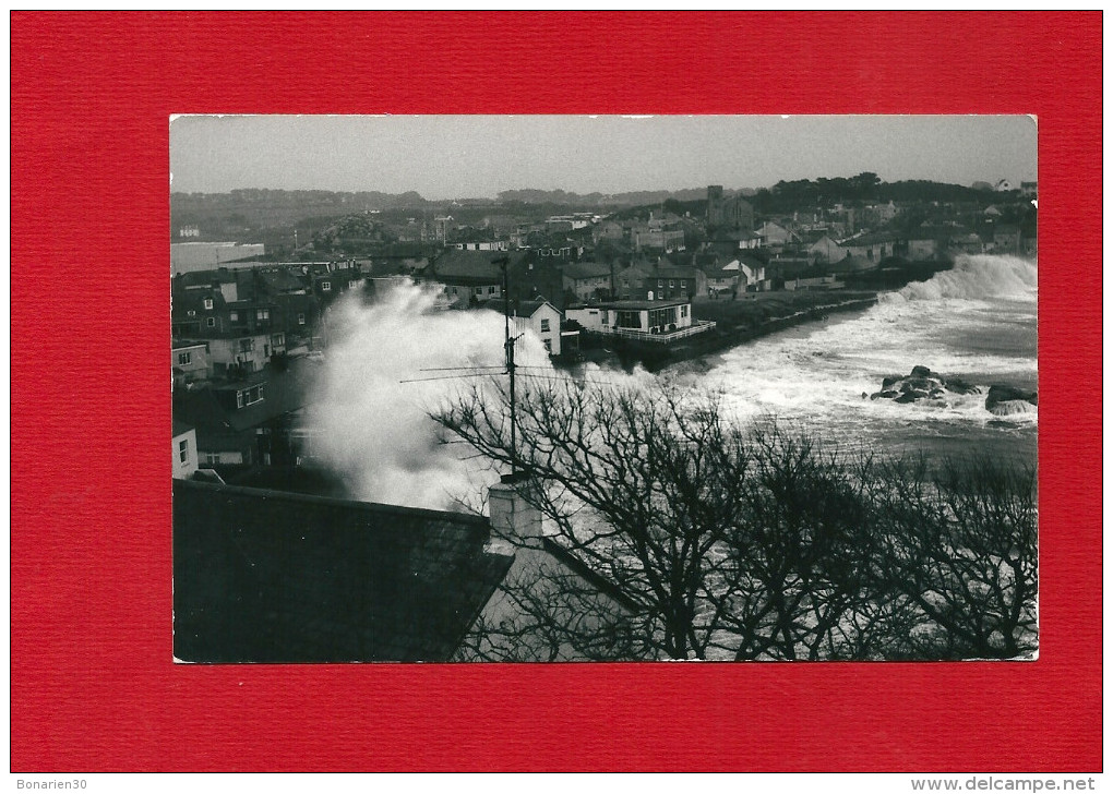 CARTE-PHOTO ANGLETERRE SCILLY ISLES STORM - Scilly Isles