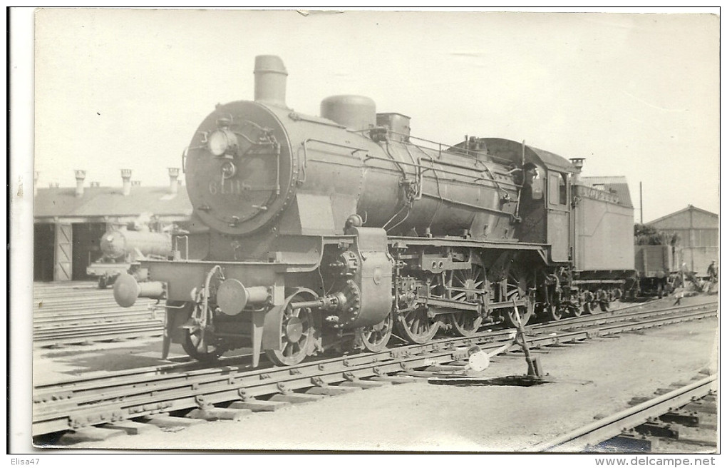 BRUXELLES  MIDI   LE  30  08  1946  MACHINE  PRUSSE  64  118  TYPE  64 - Spoorwegen, Stations