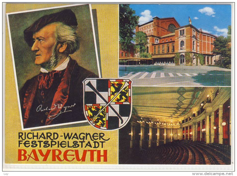 BAYREUTH - Richard Wagner Festspielstadt, Fehldruck  Marke - Bayreuth