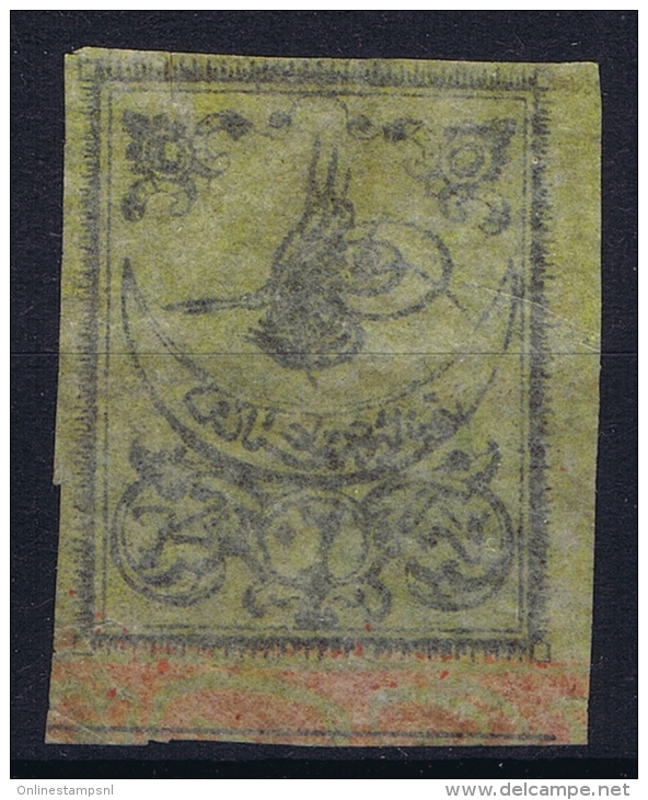 Turkey: Mi Nr 1 II X   Isfla 3, 1863  Not Used (*) SG - Neufs