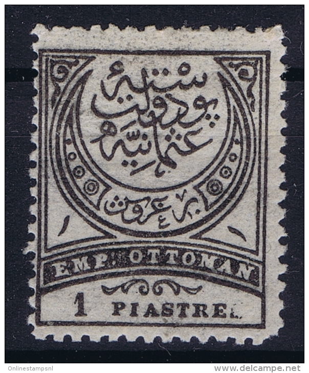 Turkey: Mi Nr 40 Isfla 111 , 1880 MH/* - Unused Stamps