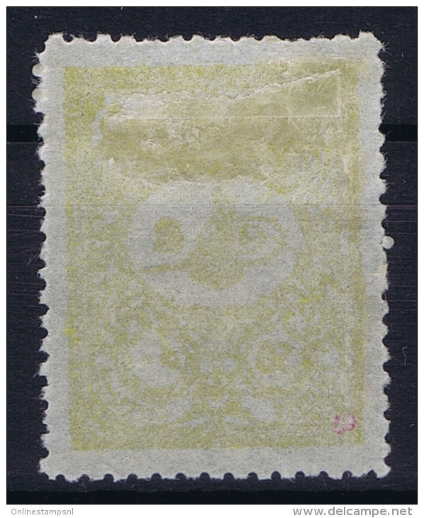 Turkey: Mi Nr 107 A   Isfla 206 , 1901  MH/*  Perfo 13.25 - Unused Stamps