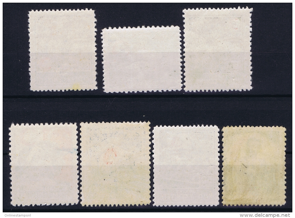 Turkey: Mi Zwangszuschagsmarken Nr 93 - 99    Isfl K 62 - K 68  MNH/**/postfrisch 1944 - 1945 - Wohlfahrtsmarken