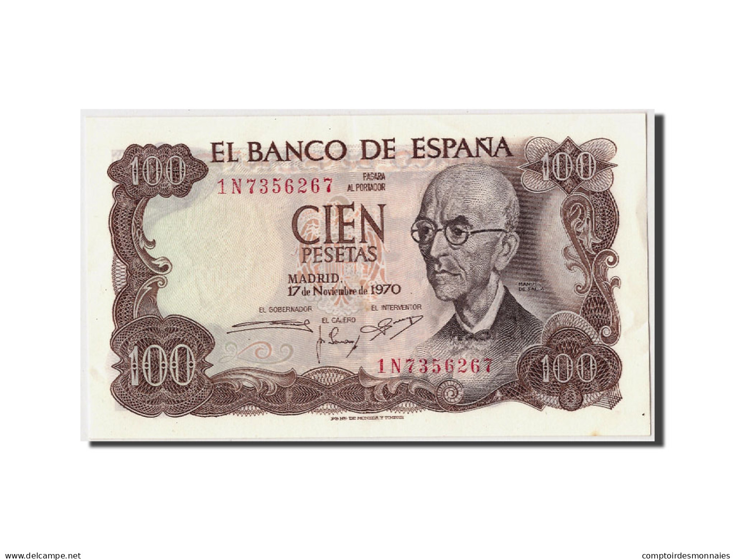Billet, Espagne, 100 Pesetas, 1974, 1970-11-17, KM:152a, SUP+ - 100 Peseten
