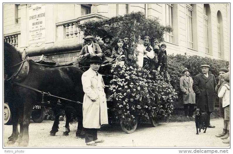 Carte-photo – Char De Corso ( CPH ) - Carnaval