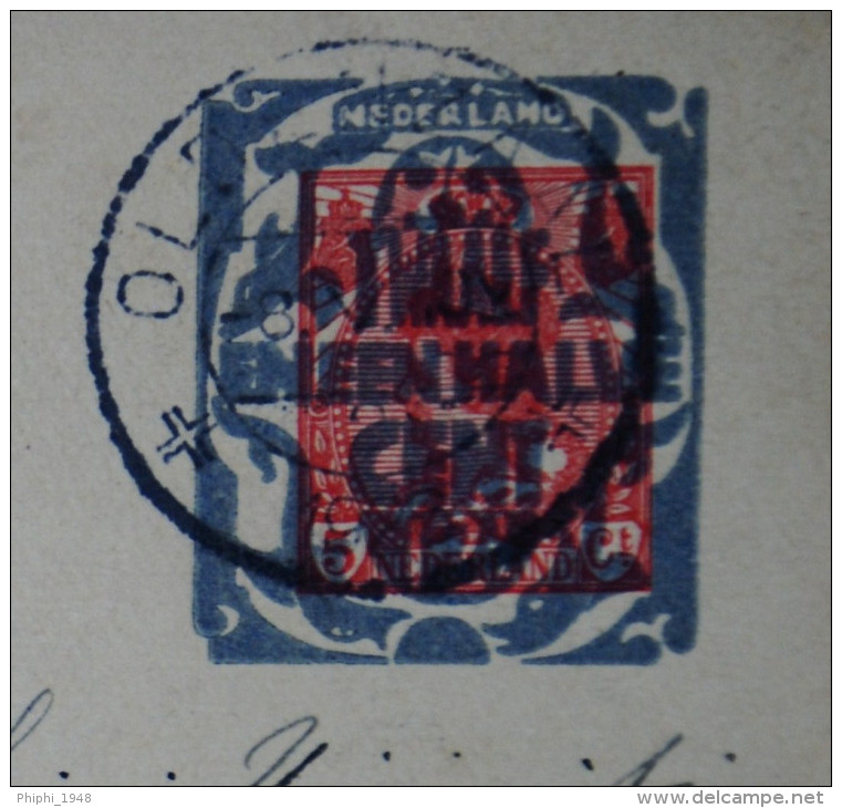 Entier Postal Carte Commerciale.OLDENZAAL Pour PARIS.1926.3 Scanners. - Postwaardestukken