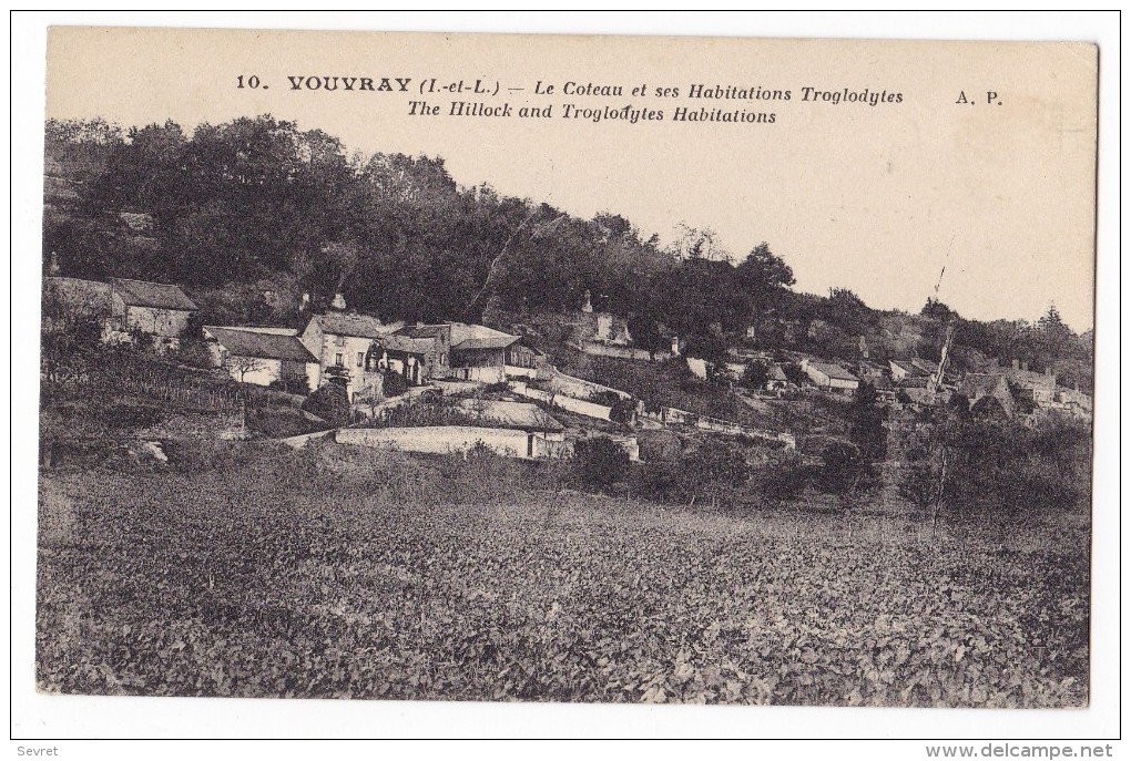 VOUVRAY. - Le Coteau Et Ses Habitations Troglodytes - Vouvray