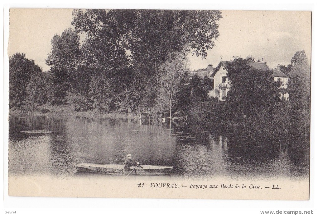 VOUVRAY. - Paysage Aux Bords De La Cisse - Vouvray