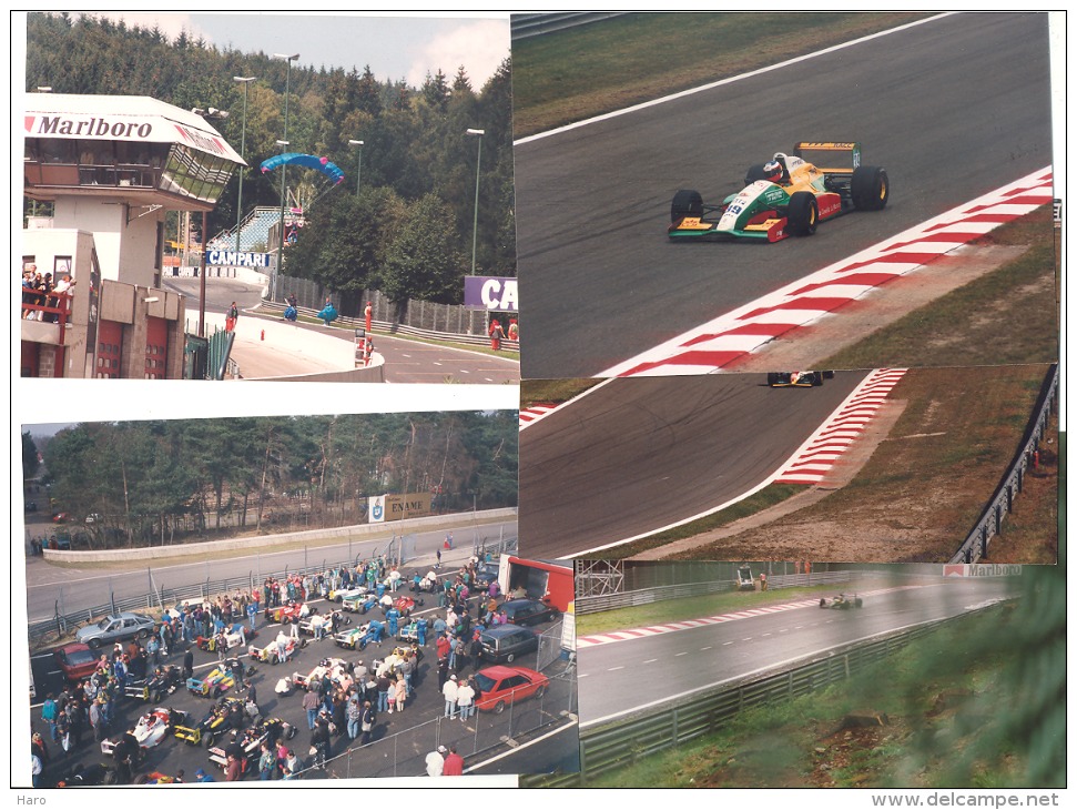 SPA - FRANCORCHAMPS - Superbe Lot De 95 Photos (10 X 15 Cm)-Grand Prix - 24 Heures,..Oldtimer -F 1, Tourisme(Heg) - Cars