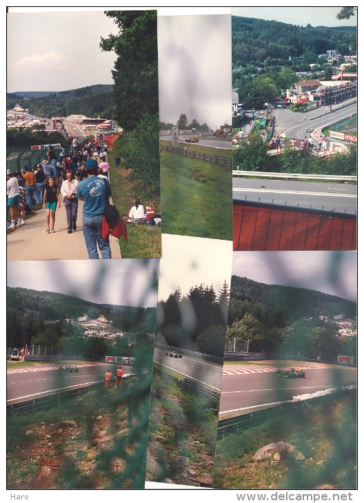 SPA - FRANCORCHAMPS - Superbe Lot De 95 Photos (10 X 15 Cm)-Grand Prix - 24 Heures,..Oldtimer -F 1, Tourisme(Heg) - Cars