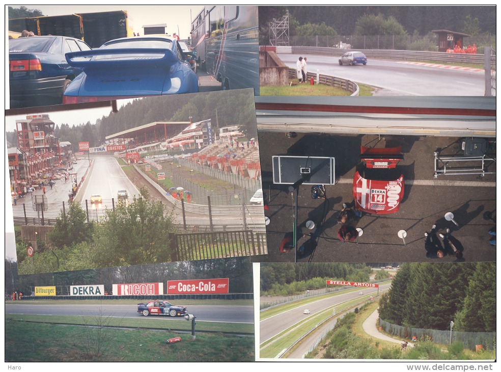 SPA - FRANCORCHAMPS - Superbe Lot De 95 Photos (10 X 15 Cm)-Grand Prix - 24 Heures,..Oldtimer -F 1, Tourisme(Heg) - Cars