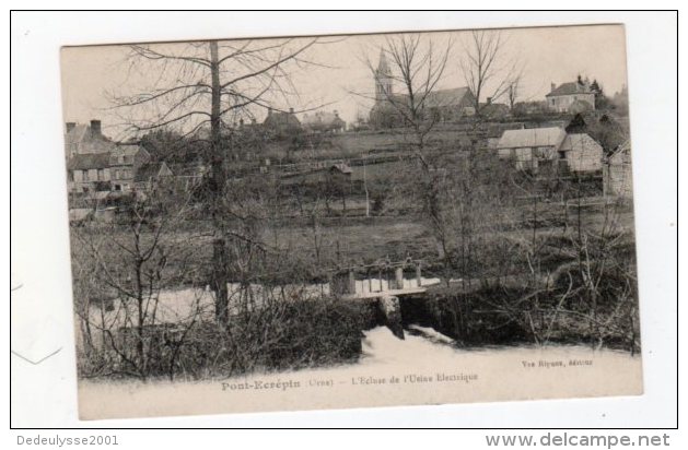 Jan16     6173345   Pont écrépin   L'écluse De L'usine électrique - Pont Ecrepin