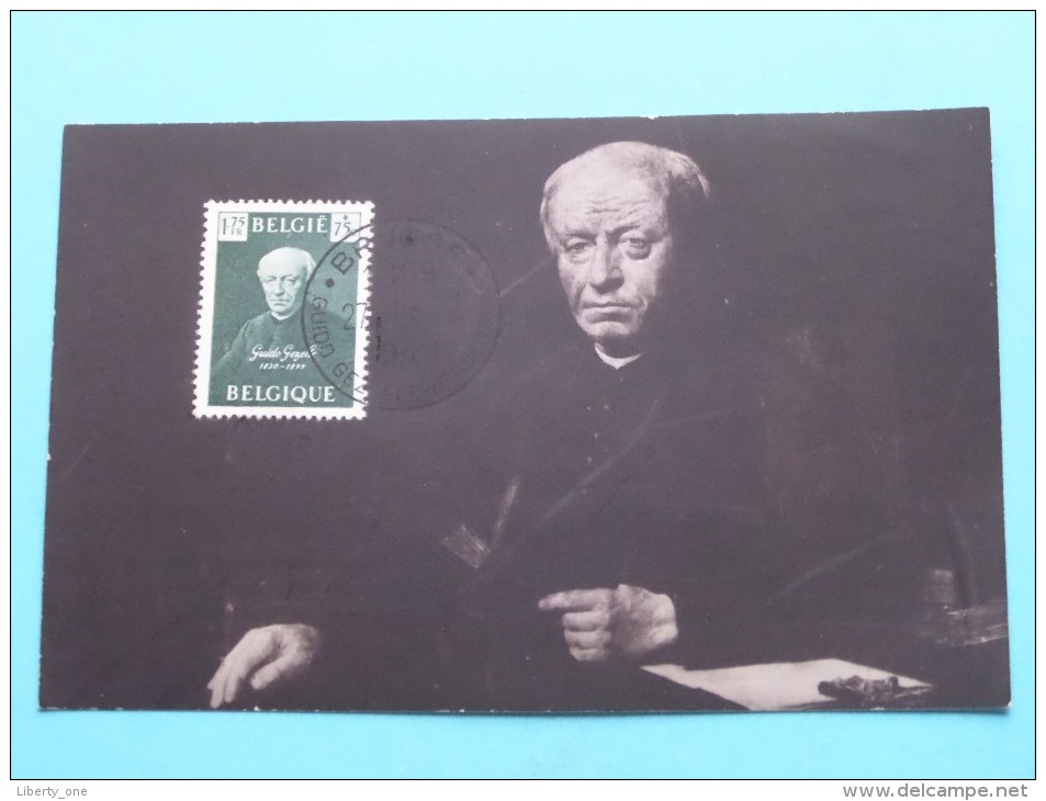 GUIDO GEZELLE Herdenking BRUGGE ( De Graer ) 1899/1949 - Anno 27-11-1949 ( Zie Foto´s Voor Details ) !! - Poste & Facteurs