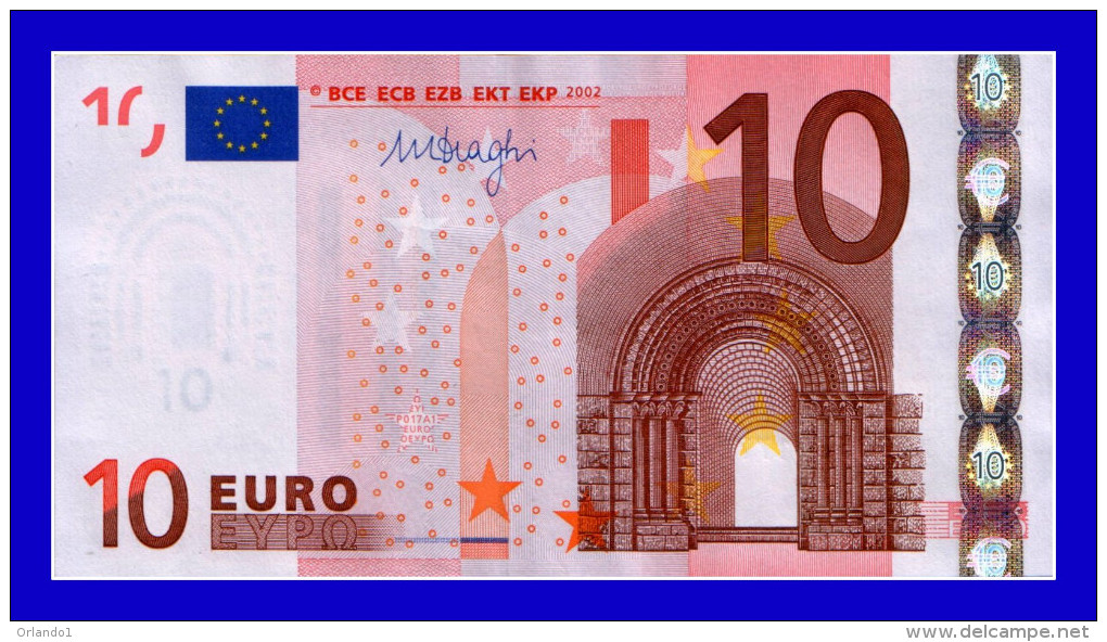 "X"GERMANY Firma DRAGHI P017 A1 - 10 Euro