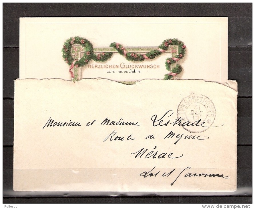 100343 - MILITARY-POST ARMISTICE 31 DEC [19]19-DCDS -* TRESOR ET POSTES * // [ ] >NERAC // LOT-ET-GARONNE [COVER DAMAGE] - Military Postmarks From 1900 (out Of Wars Periods)