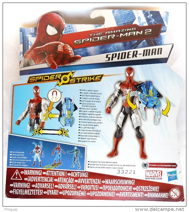 BLISTER 2014 THE AMAZING SPIDER-MAN 2 SPIDER STRIKE - Spiderman