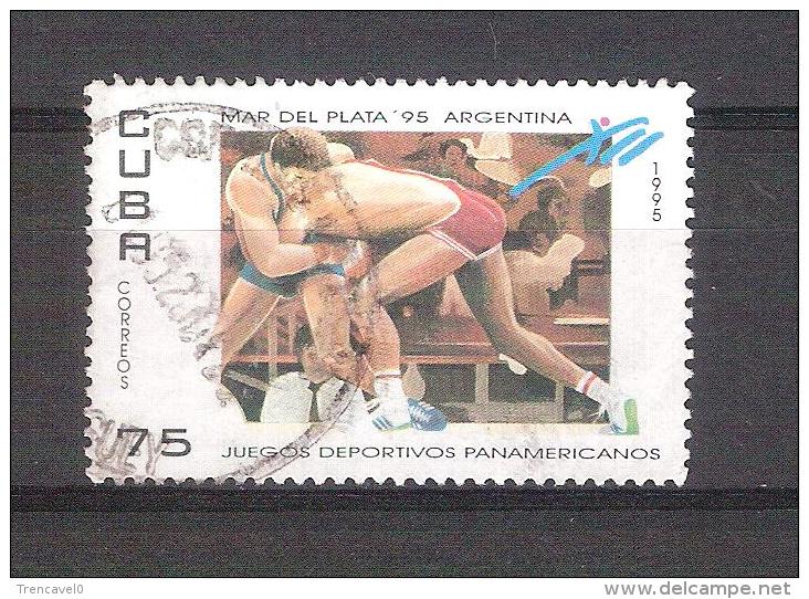 Cuba 1995- Juegos Panamericanos En Mar Del Plata Argentina-1 Sello Usado - Usati