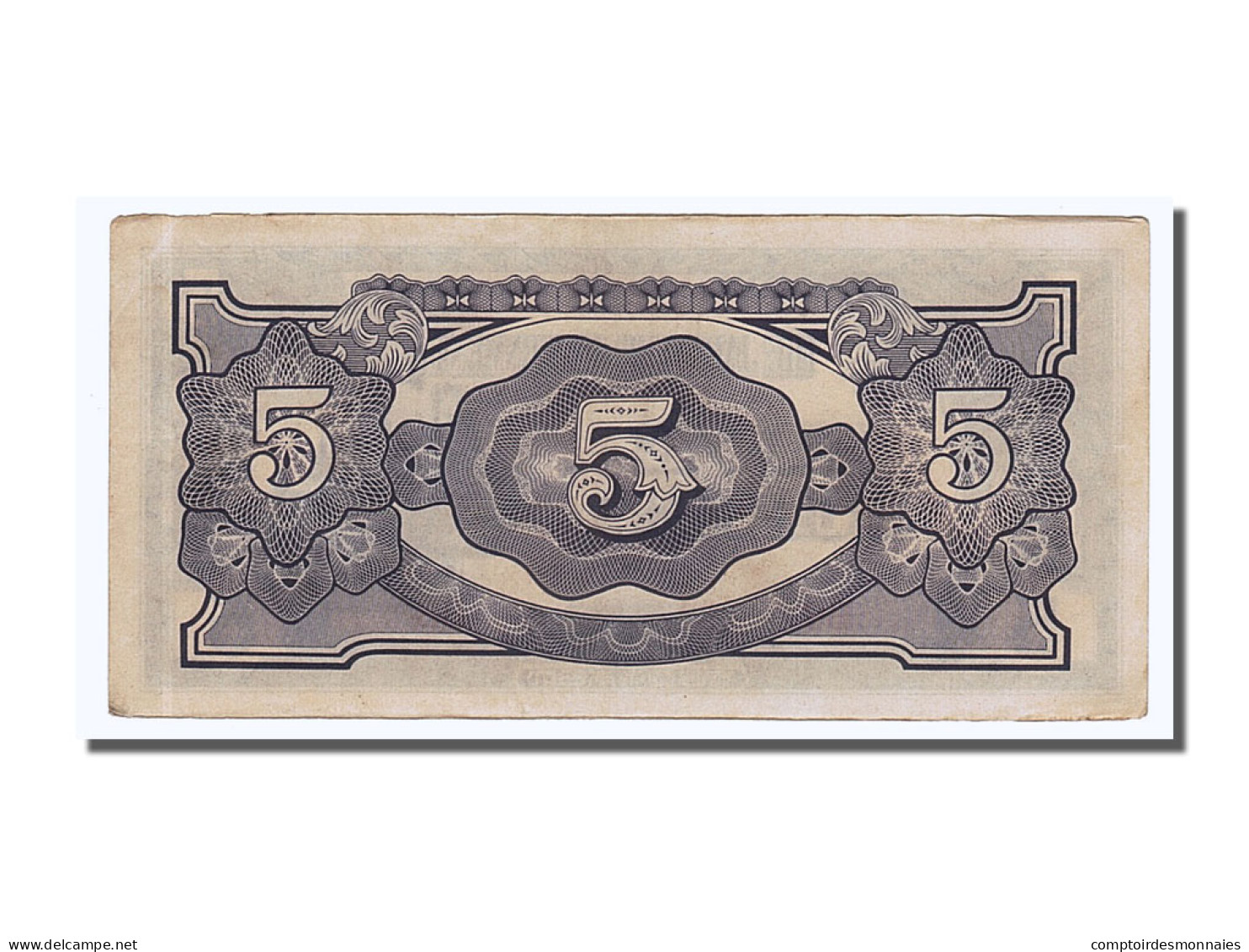 Billet, Birmanie, 5 Rupees, 1942, SPL - Sonstige – Asien