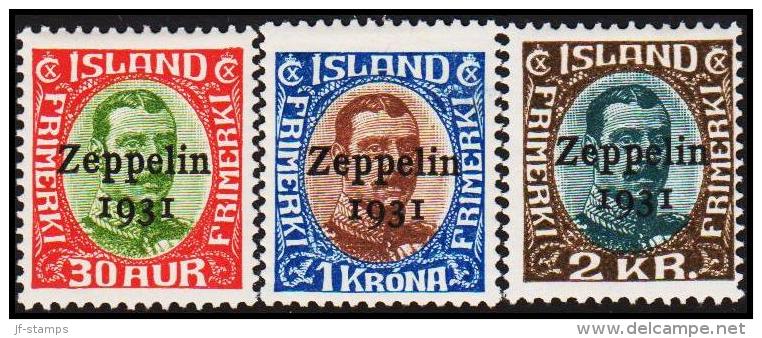 1931. Air Mail. Zeppelin. Set Of 3 (Michel: 147-149) - JF192436 - Luchtpost