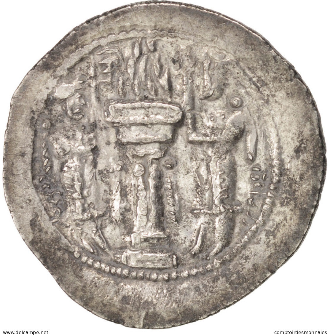 Monnaie, Sassanid (II Century BC - VII Century BC), Yazgard I (399-420) - Orientalische Münzen