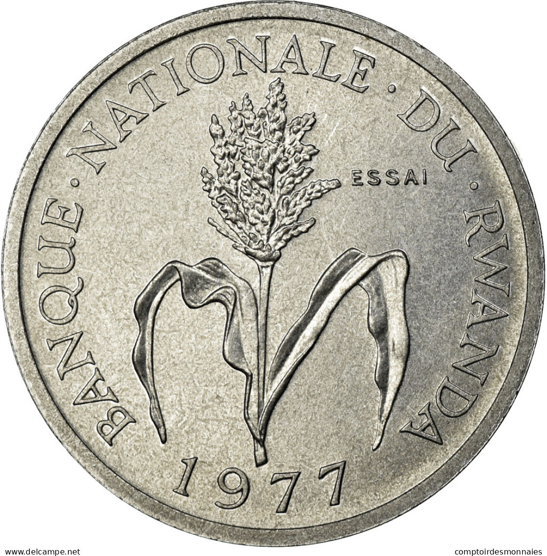 Monnaie, Rwanda, Franc, 1977, FDC, Aluminium, KM:E4 - Rwanda