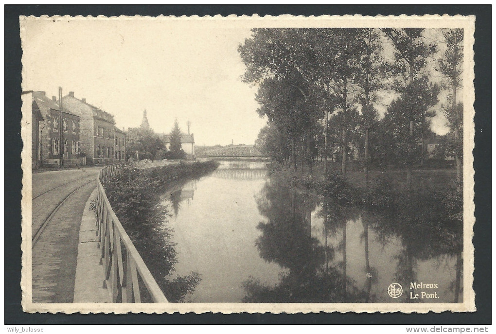 CPA - MELREUX - Le Pont - Nels   // - Hotton