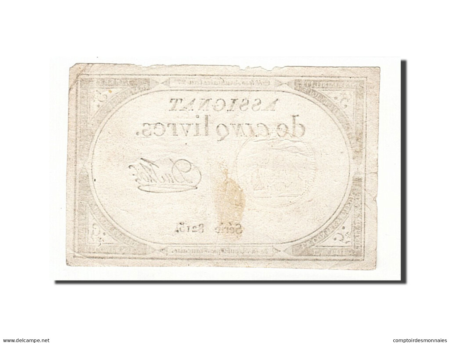 Billet, France, 5 Livres, 1793, 1793-10-31, Duflog, TTB, KM:A76, Lafaurie:171 - Assignats & Mandats Territoriaux