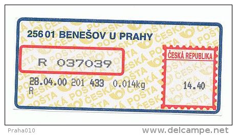 Czech Rep. / APOST (2000) 256 01 BENESOV U PRAHY (A02475) - Other & Unclassified