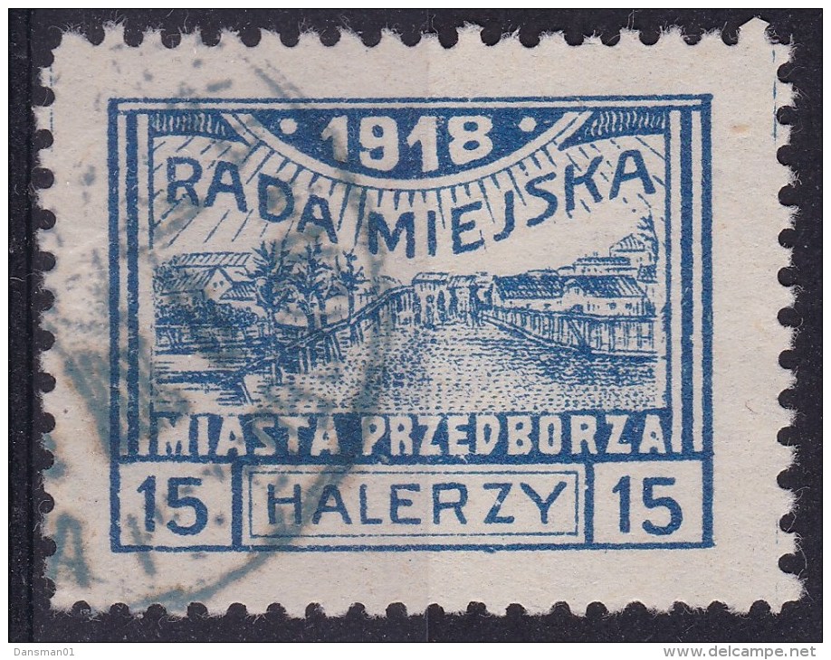 POLAND Przedborz 1918 Fi 13B T.2 Used Signed Petriuk ZL10 - Other & Unclassified