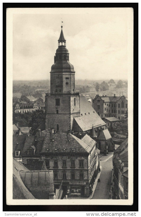 [007] Döbeln, Kirche St. Nicolai, Um 1950, Verlag Schiedicke (Markkleeberg - Leipzig) - Doebeln