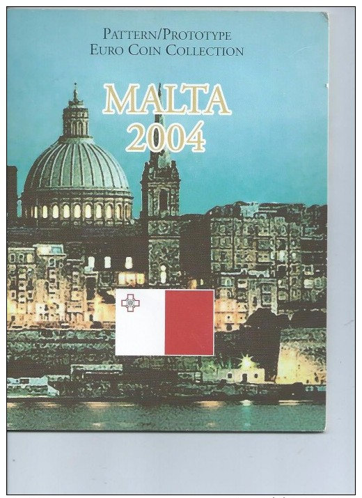 Monaie  Euro   Coffret  Essai Malte  2004 - Port - 4€ - Prove Private