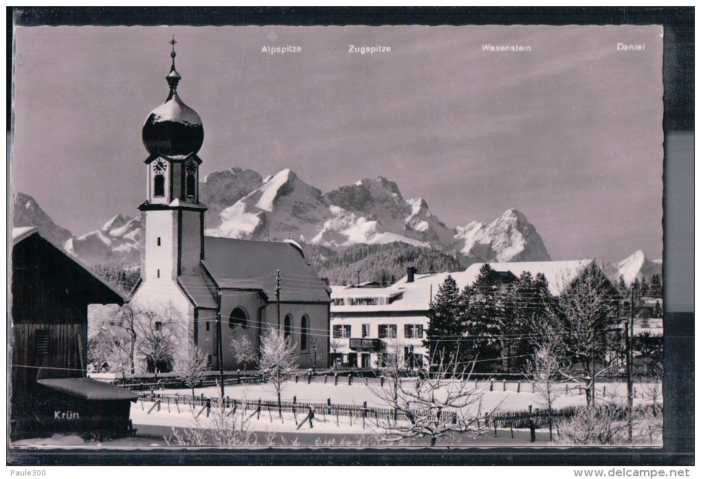 Krün - Alpspitze, Zugspitze, Waxenstein Und Daniel - Grafenwoehr