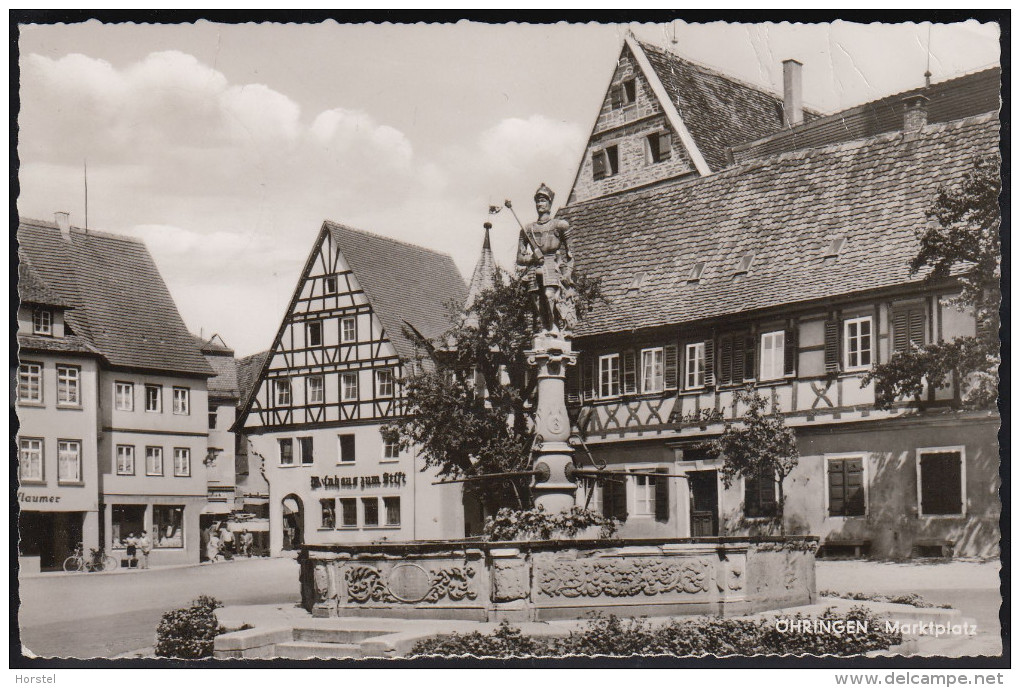 D-74613 Öhringen - Marktplatz - Oehringen